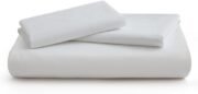 Washed Cotton Duvet Cover, White, Queen 90x90 - Image 7