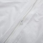 Washed Cotton Duvet Cover, White, Queen 90x90 - Image 5