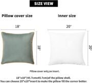 Soft Velvet Throw Pillow Covers 18x18, Set of 4 - Image 5