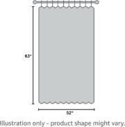 Linen Sheer Curtain Panel, White, 1 Panel - Image 6