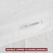Washed Cotton Duvet Cover Set, 3 Pieces, Linen-Like Texture - Image 5