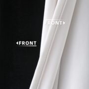 Thick Velvet Blackout Curtains 63 Inches Long, 2 Panels - Image 2