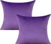 Black Velvet Pillow Covers 20x20, Cozy Soft Solid - Image 7
