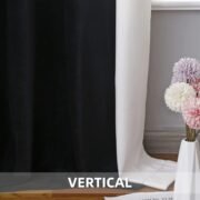Thick Velvet Blackout Curtains 63 Inches Long, 2 Panels - Image 6
