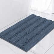 Bathroom Rug Set, 2 Piece Soft Absorbent Chenille Bath Rug Set - Image 7