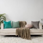 Sage Soft Velvet Throw Pillow Covers 20x20 inch Set of 2 - Image 4