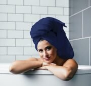 Cotton Bath Towel 6 Pack, Quick Dry Lightweight - Image 3