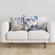 Blue Decorative Throw Pillow Covers 18x18 Set of 4 - Image 4