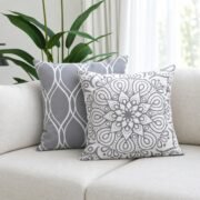 Decorative Throw Pillow Covers 18x18 Set of 4 - Image 2