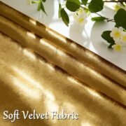 Gold Velvet Pillow Covers 20x20 Decorative Pillows Pack of 2 - Image 2