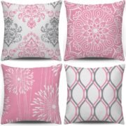 Decorative Throw Pillow Covers 18x18 Set of 4 - Image 8