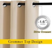 Biscotti Beige Blackout Curtains 84 Inches Long, W52xL84, 2 Panels - Image 3