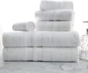 Ultra-Soft 6-Piece Cotton Towel Set, Includes 2 Bath Towels, 2 Hand Towels - Image 2