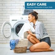 Ultra-Soft 6-Piece Cotton Towel Set, Includes 2 Bath Towels, 2 Hand Towels - Image 5