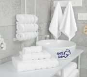 Luxury Cotton Towels, 6 Piece Set