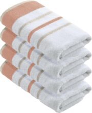 Decorative Bath Towel Set - Luxury Cotton 6 Piece Towel Set - Luxurious - Image 7