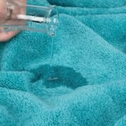 Cotton Towel Set, Quick Dry, 6 Piece, Ocean Aqua - Image 3