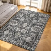 5x7 Washable Area Rugs - Perfect Resistant Rug for Living Room, Bedroom - Image 4