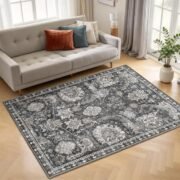 5x7 Washable Area Rugs - Perfect Resistant Rug for Living Room, Bedroom - Image 3